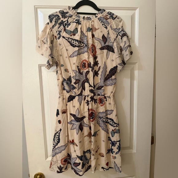 Caballero Kelsie Pocket Dress Cupro Flower Print Size M - Picture 4 of 6